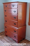 American Chippendale Revival Bedroom Set Restoration